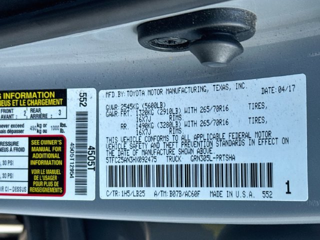 Used 2017 Toyota Tacoma TRD Pro AWD/4WD image 25