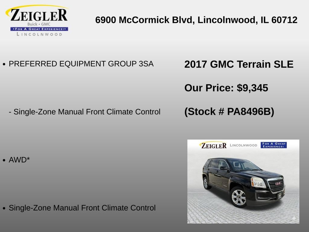 Used 2017 GMC Terrain SLE AWD/4WD image 6