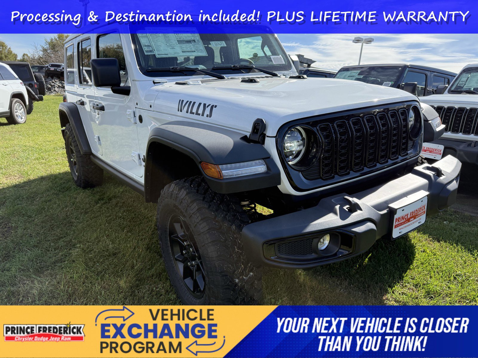 New 2026 Jeep Wrangler Unlimited Sport AWD/4WD image 1