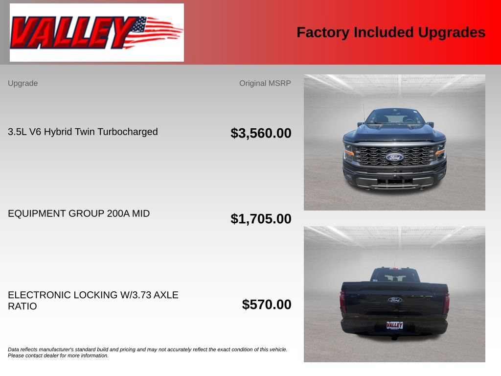 New 2026 Ford F150 STX w/ Equipment Group 200A AWD/4WD image 4