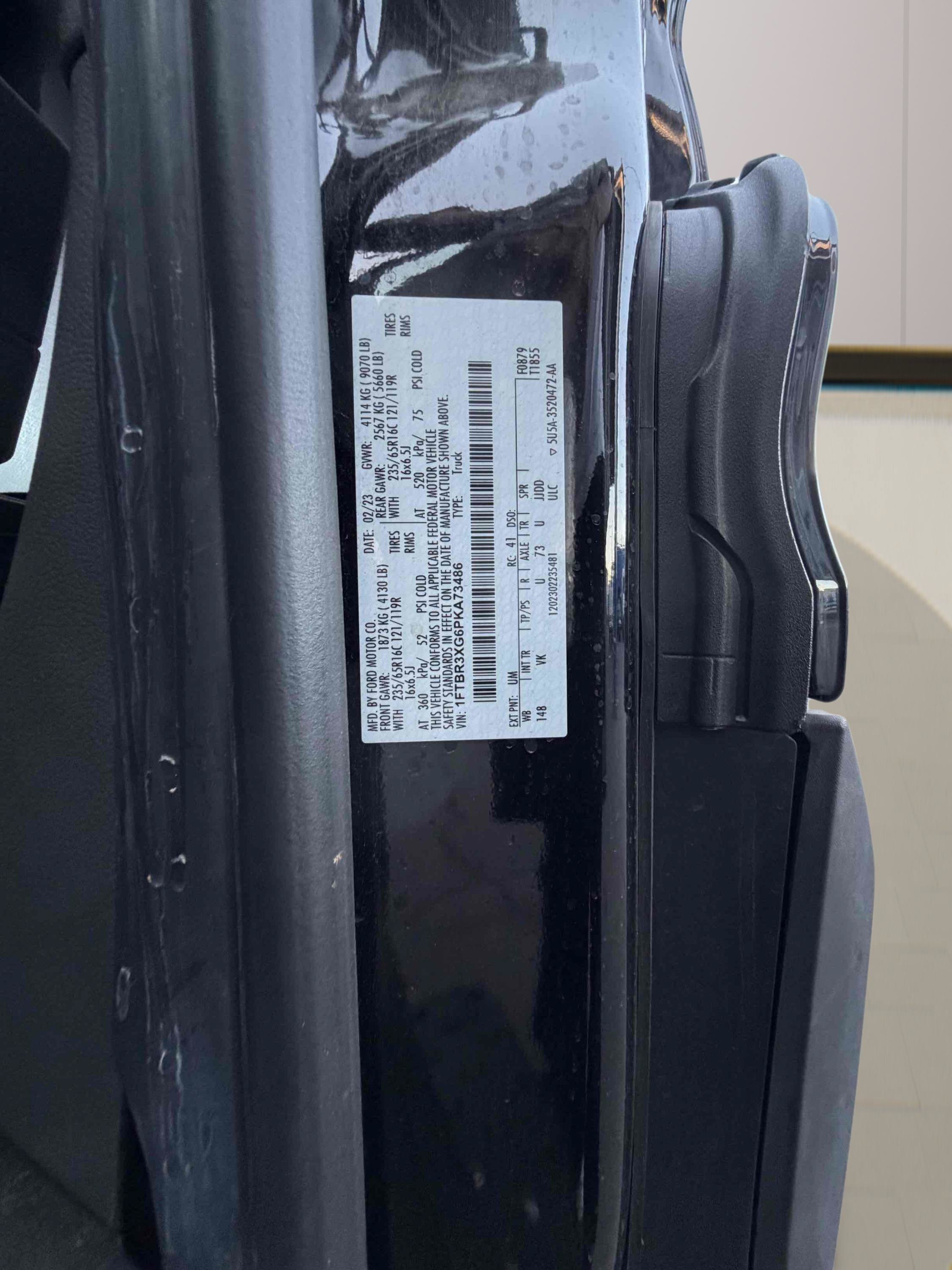 Used 2023 Ford Transit 250 148 High Roof Extended w/ Load Area Protection Package RWD image 27