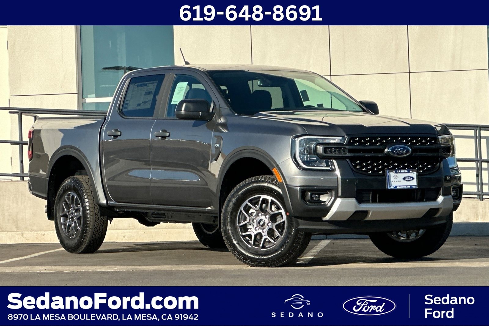 New 2025 Ford Ranger XLT w/ Equipment Group 301A High