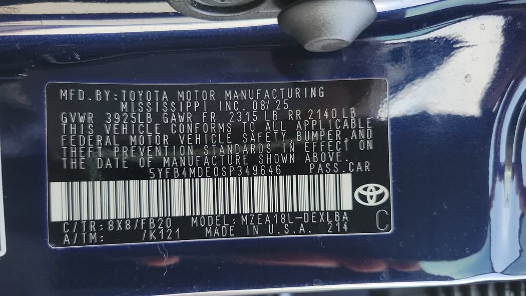 Used 2025 Toyota Corolla LE FWD image 26