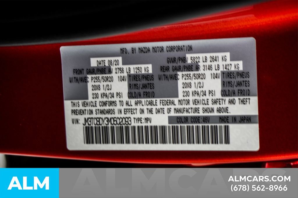 Used 2021 MAZDA CX-9 Grand Touring image 62