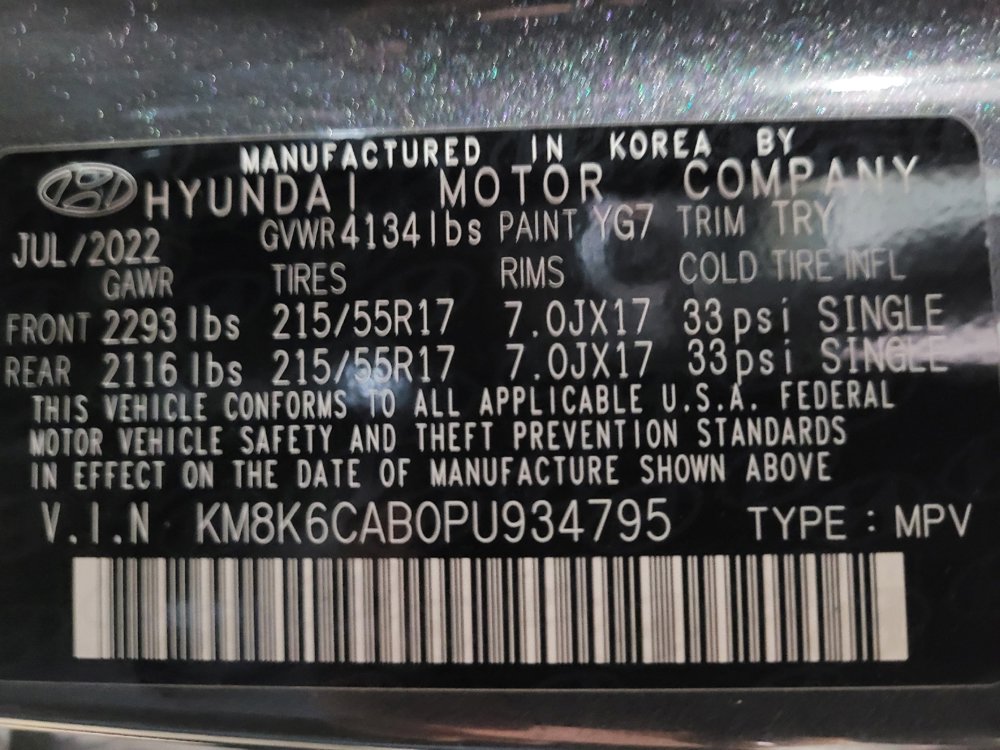 Used 2023 Hyundai Kona SEL w/ Cargo Package AWD/4WD image 33