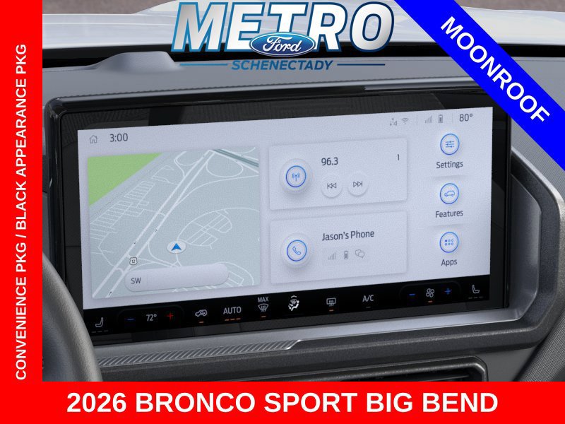 New 2026 Ford Bronco Sport Big Bend w/ Convenience Package AWD/4WD image 14
