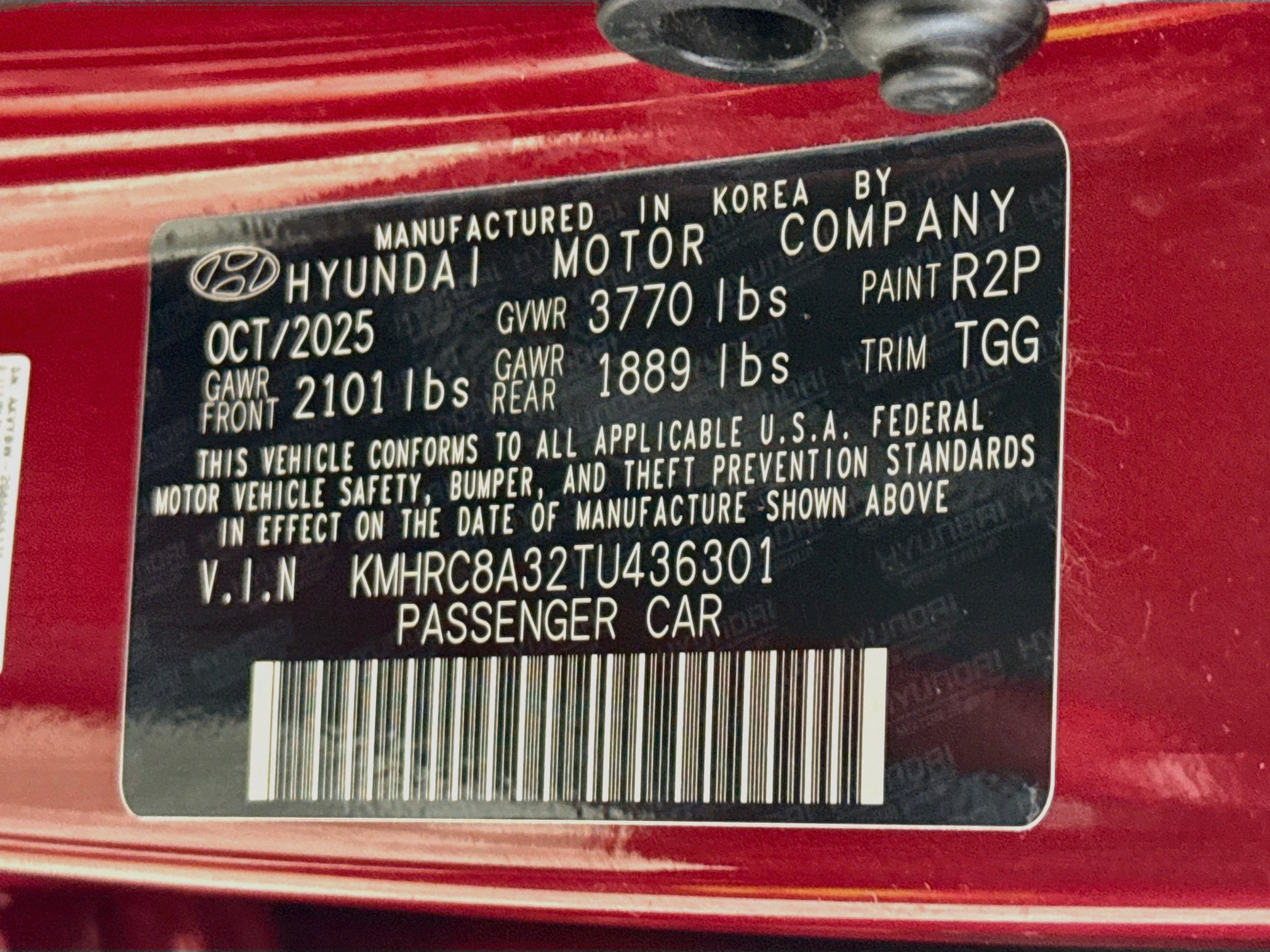 Used 2026 Hyundai Venue SEL FWD image 40