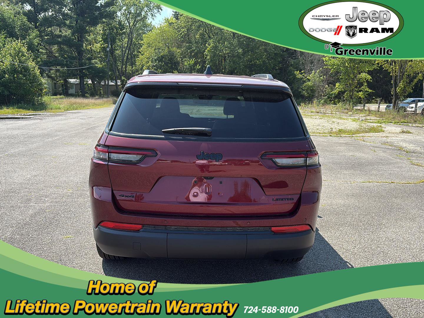 New 2025 Jeep Grand Cherokee L Limited w/ Black Appearance Package image 8