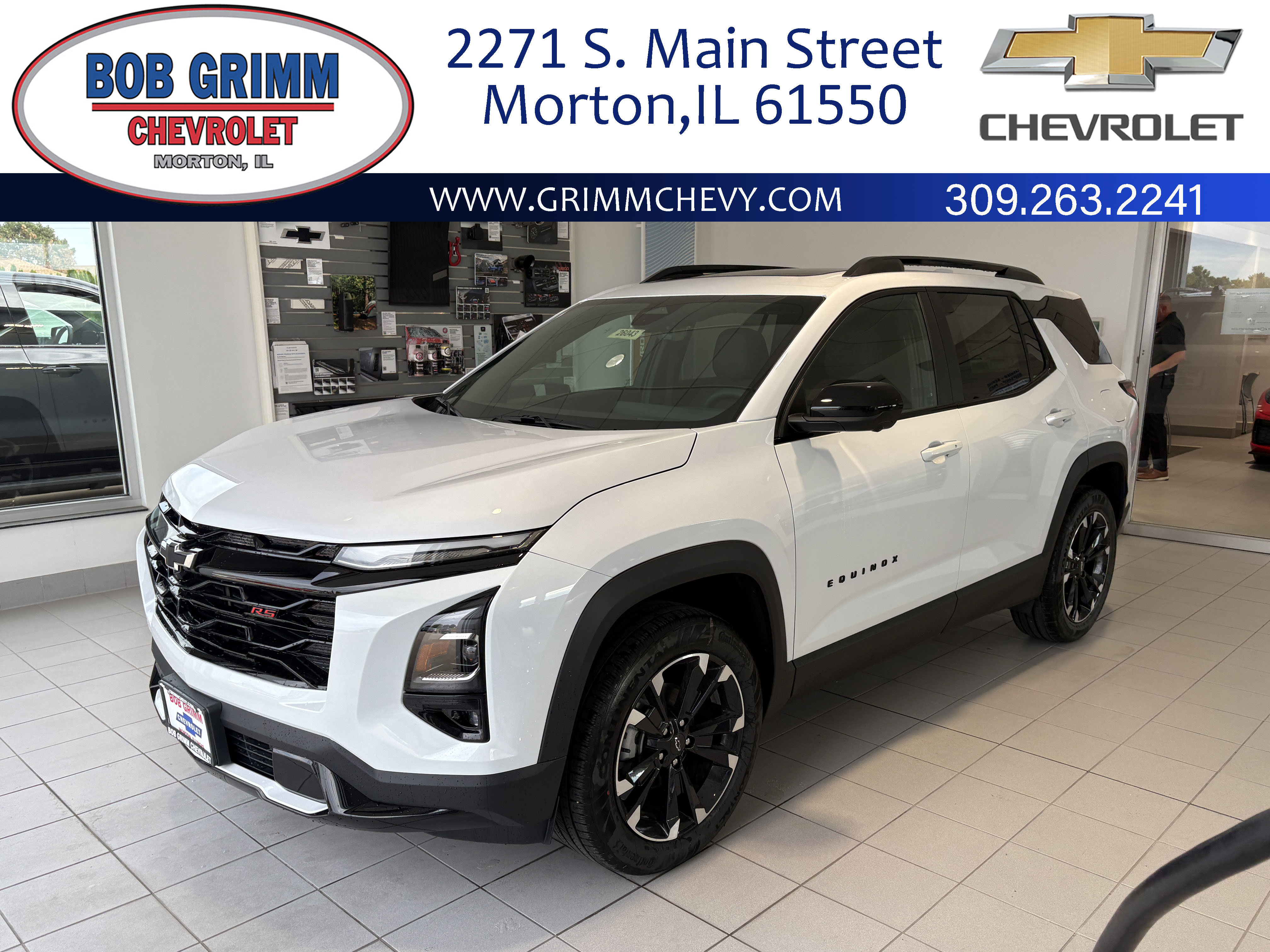 New 2026 Chevrolet Equinox RS w/ Convenience Package III image 1