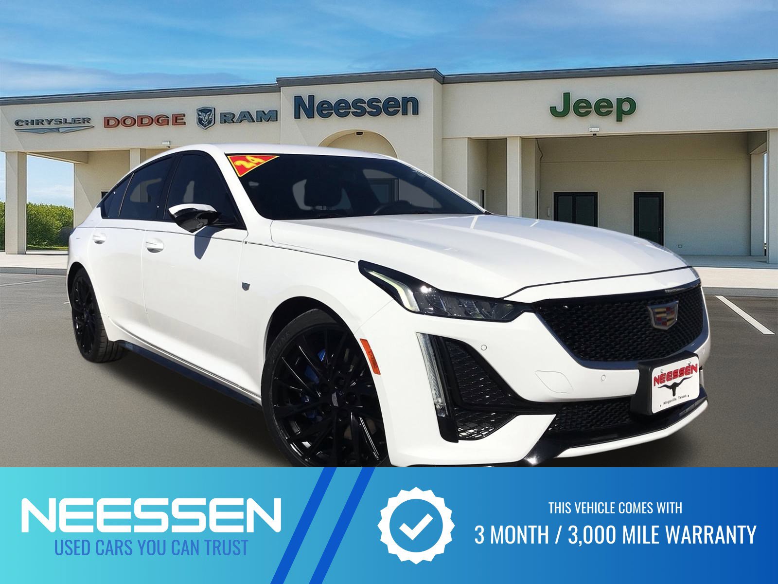 Used 2024 Cadillac CT5 Sport w/ LPO, Blue Accent Package