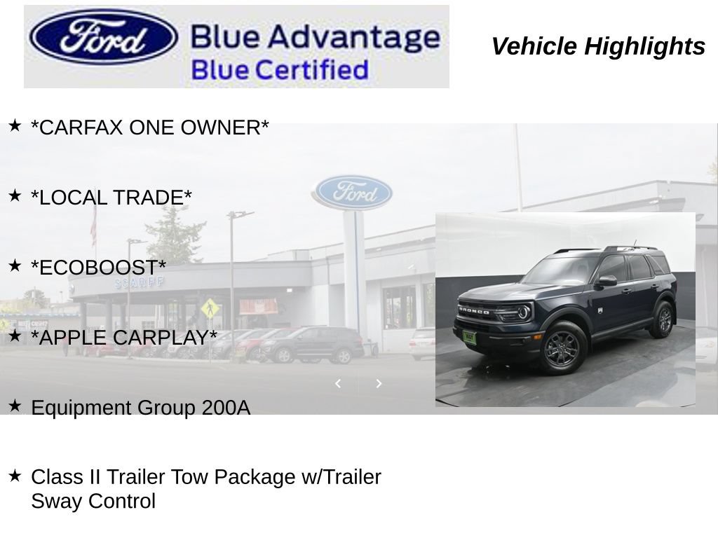 Used 2023 Ford Bronco Sport Big Bend w/ Convenience Package AWD/4WD image 9