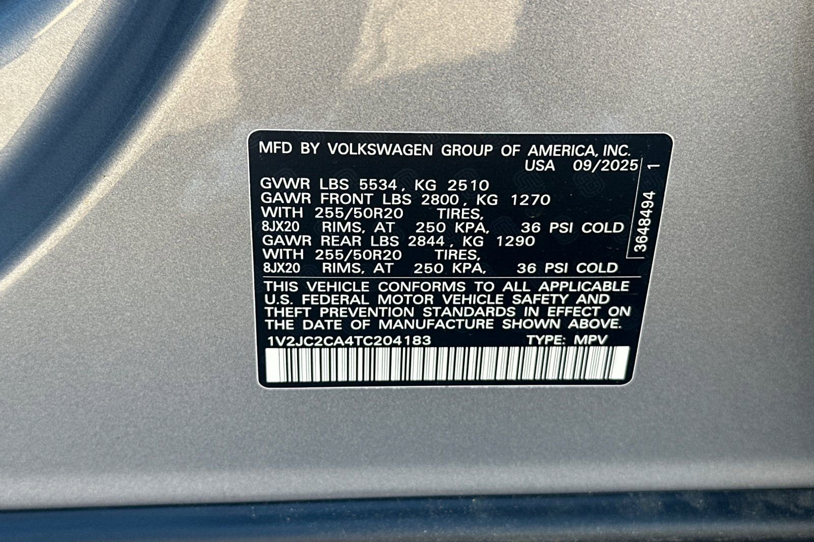 New 2026 Volkswagen Atlas Cross Sport SE FWD image 28