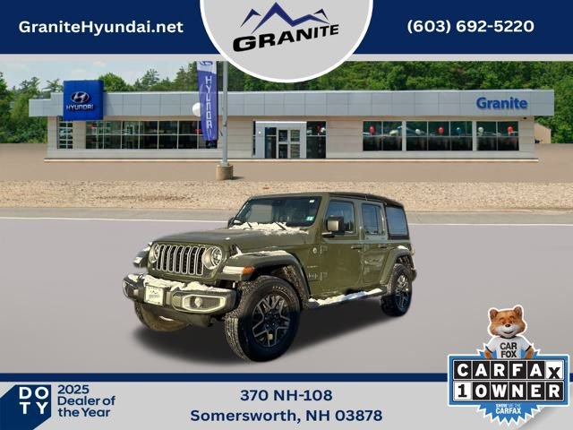 Used 2024 Jeep Wrangler Sahara image 1