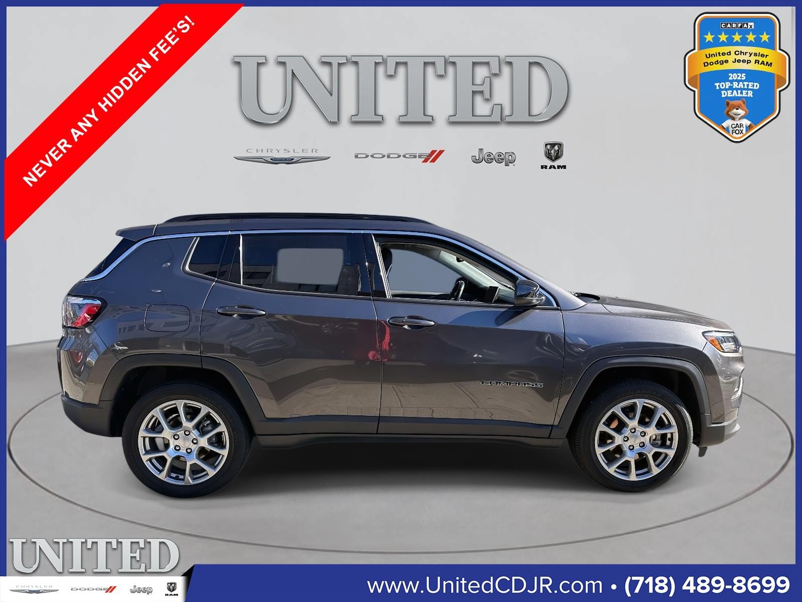 Certified 2022 Jeep Compass Latitude AWD/4WD image 2