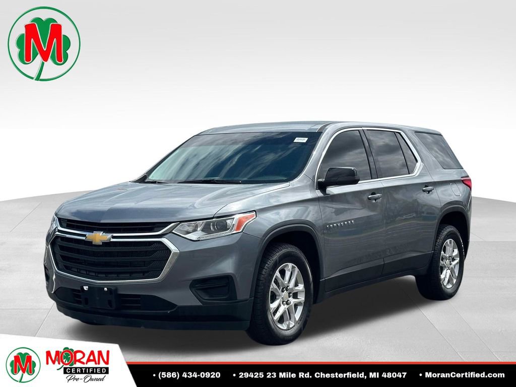 Used 2021 Chevrolet Traverse LS w/ LPO, Floor Liner Package