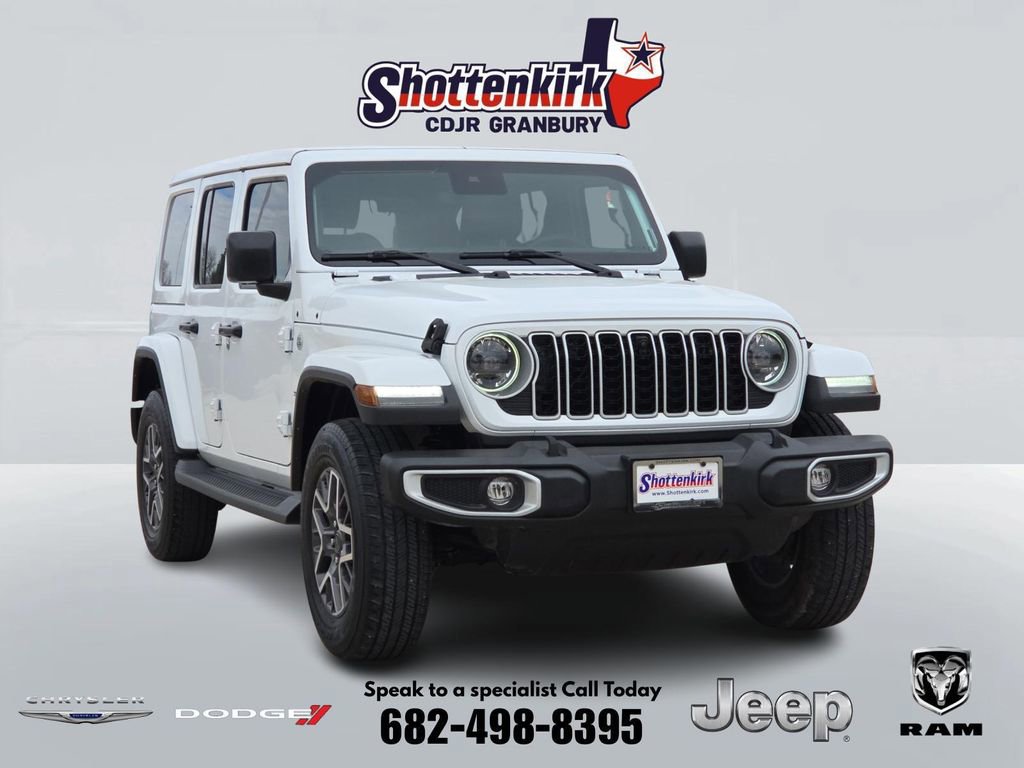 Used 2024 Jeep Wrangler Sahara w/ Technology Group image 1