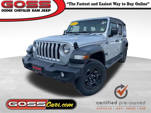 Certified 2023 Jeep Wrangler Sport