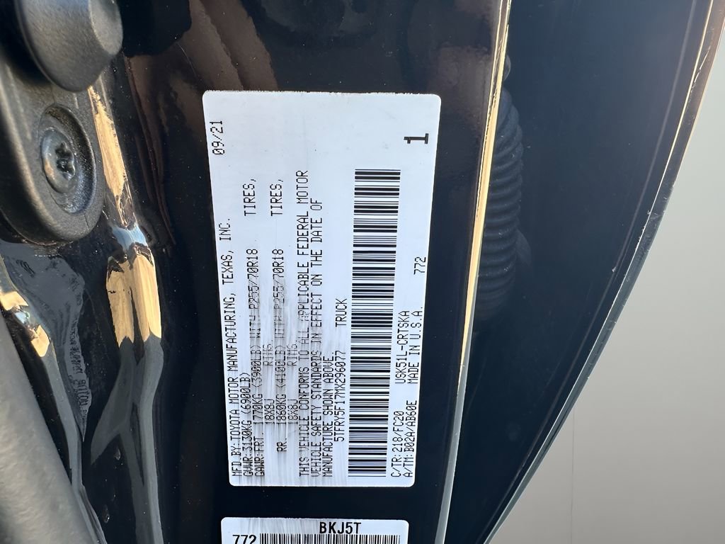 Used 2021 Toyota Tundra SR5 image 32