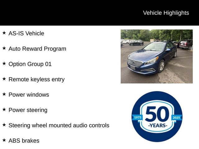 Used 2015 Hyundai Sonata SE FWD image 5
