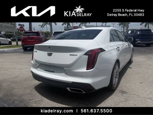 Used 2024 Cadillac CT4 Luxury w/ Sun And Sound Package RWD image 3