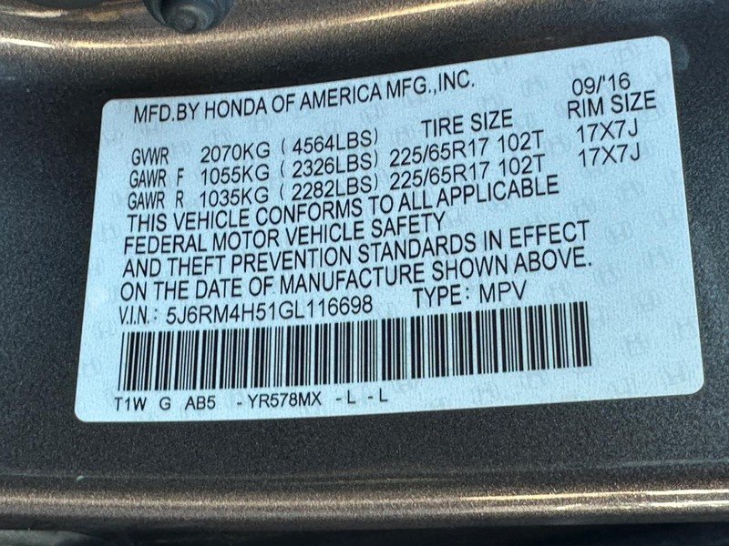 Used 2016 Honda CR-V EX image 26