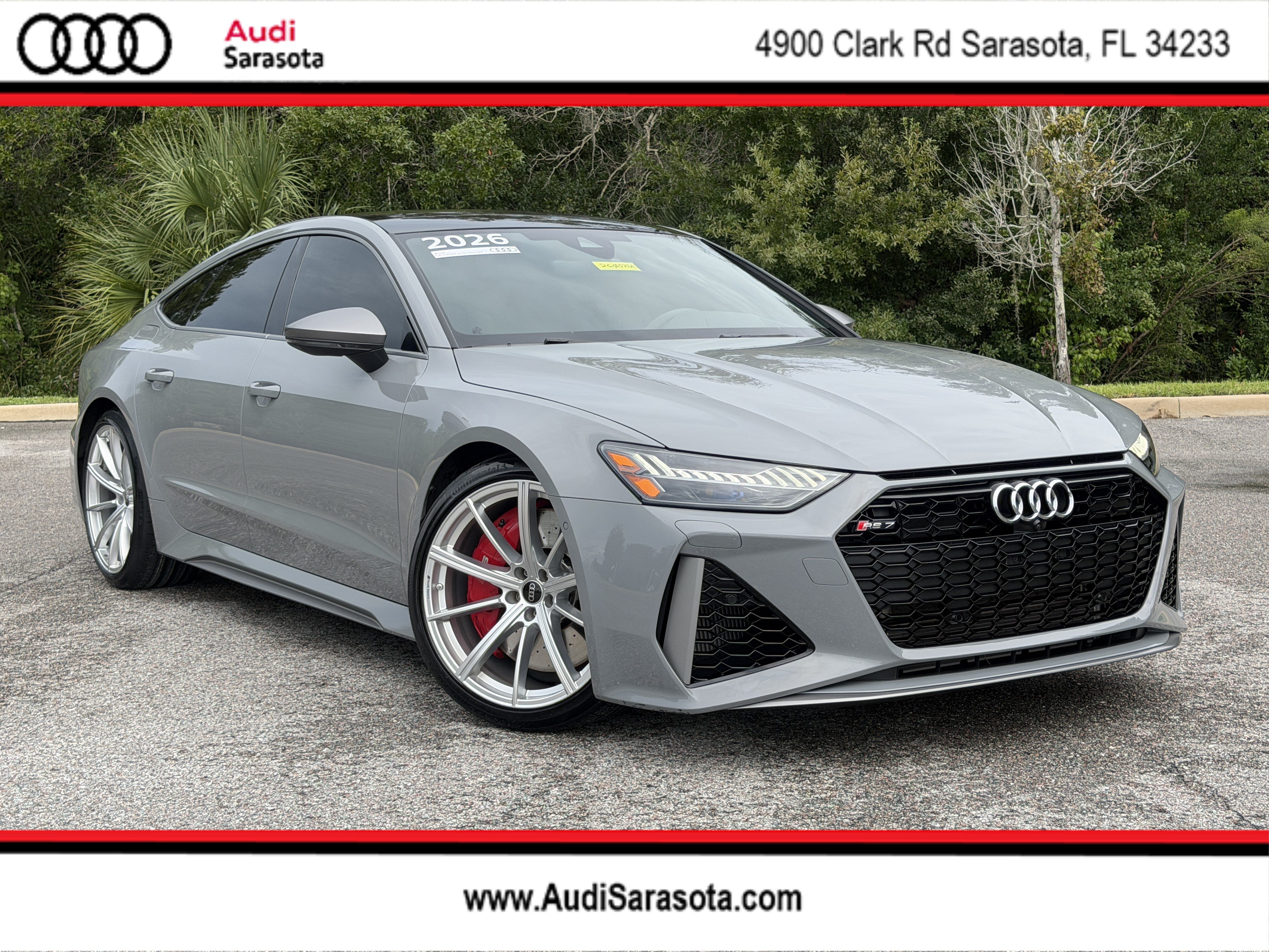 Certified 2026 Audi RS 7 Performance AWD/4WD image 1
