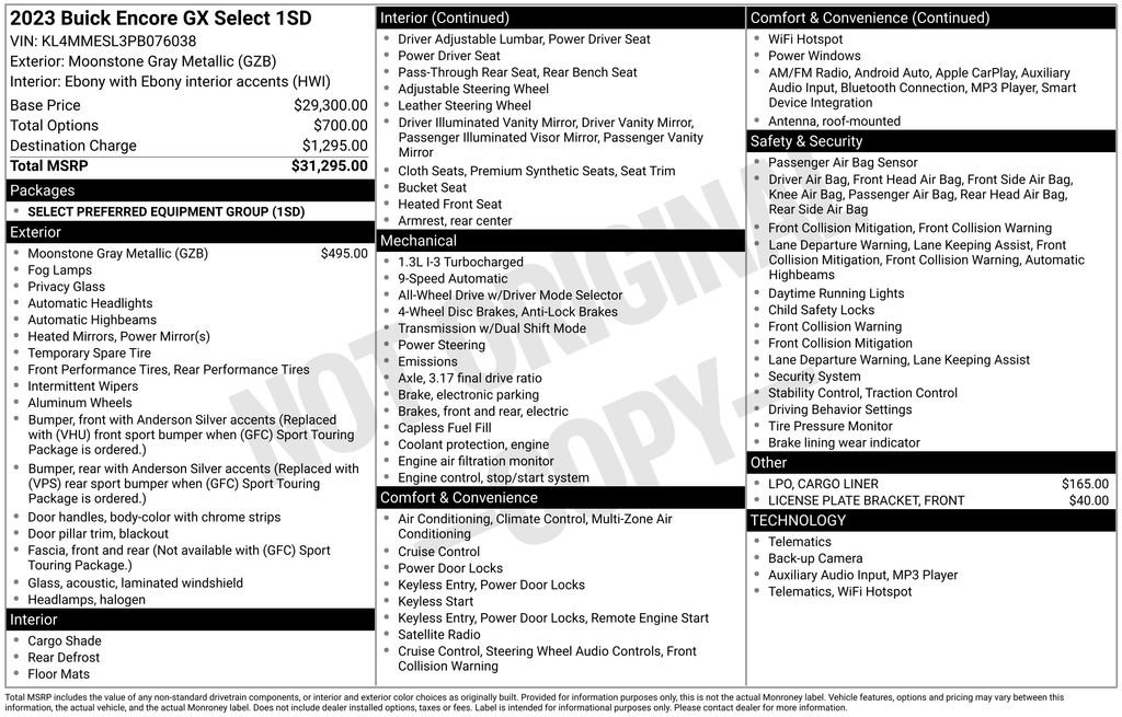 Used 2023 Buick Encore GX Select image 5