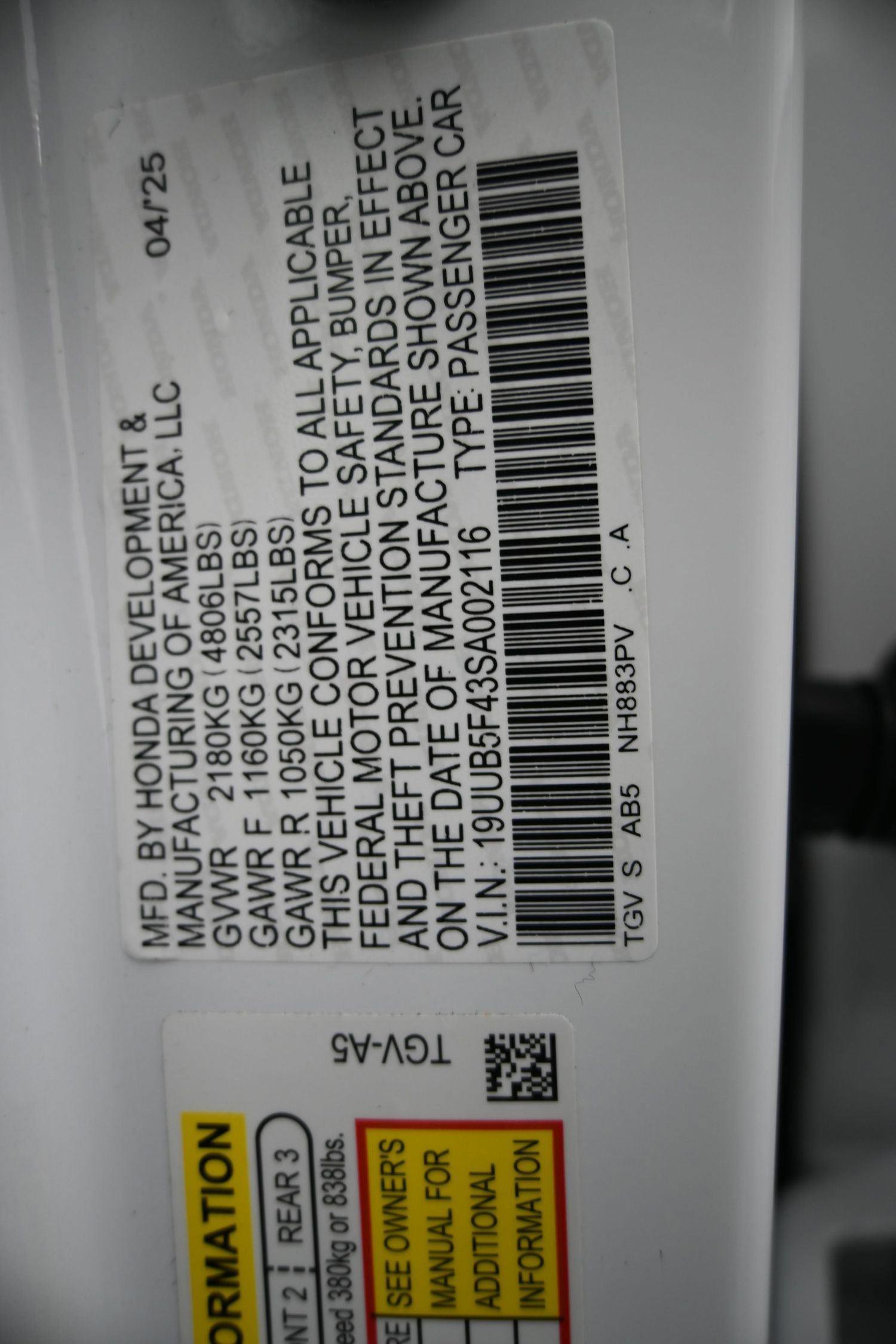 Certified 2025 Acura TLX w/ Technology Package image 23