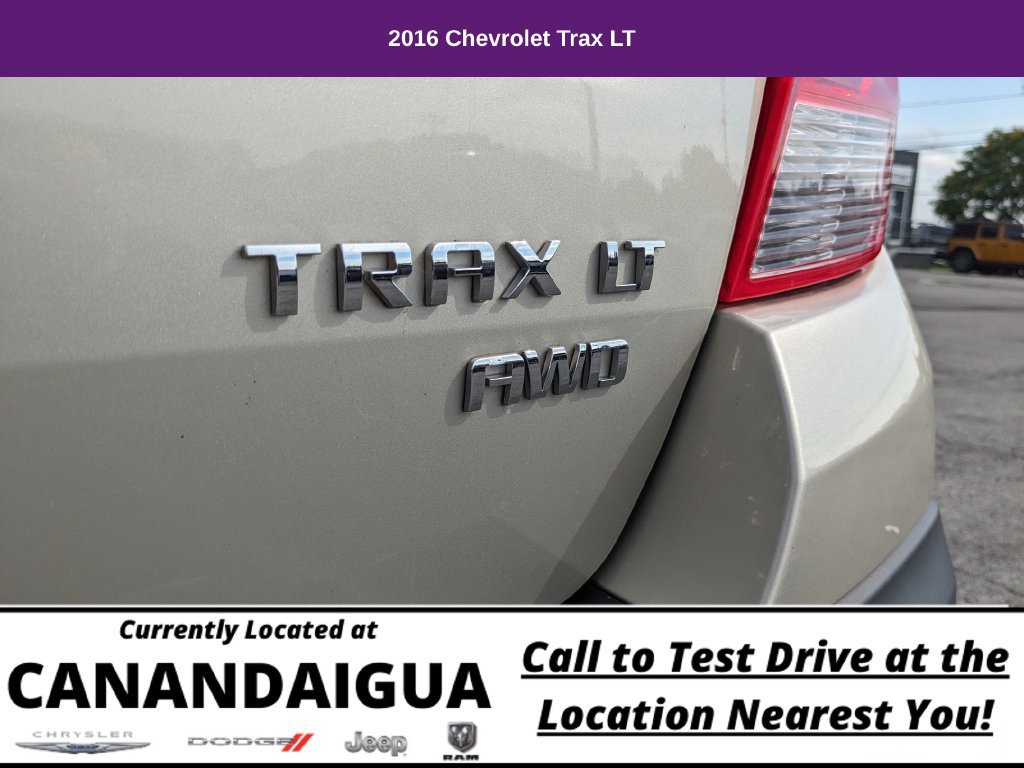 Used 2016 Chevrolet Trax LT w/ LT Convenience Package AWD/4WD image 35