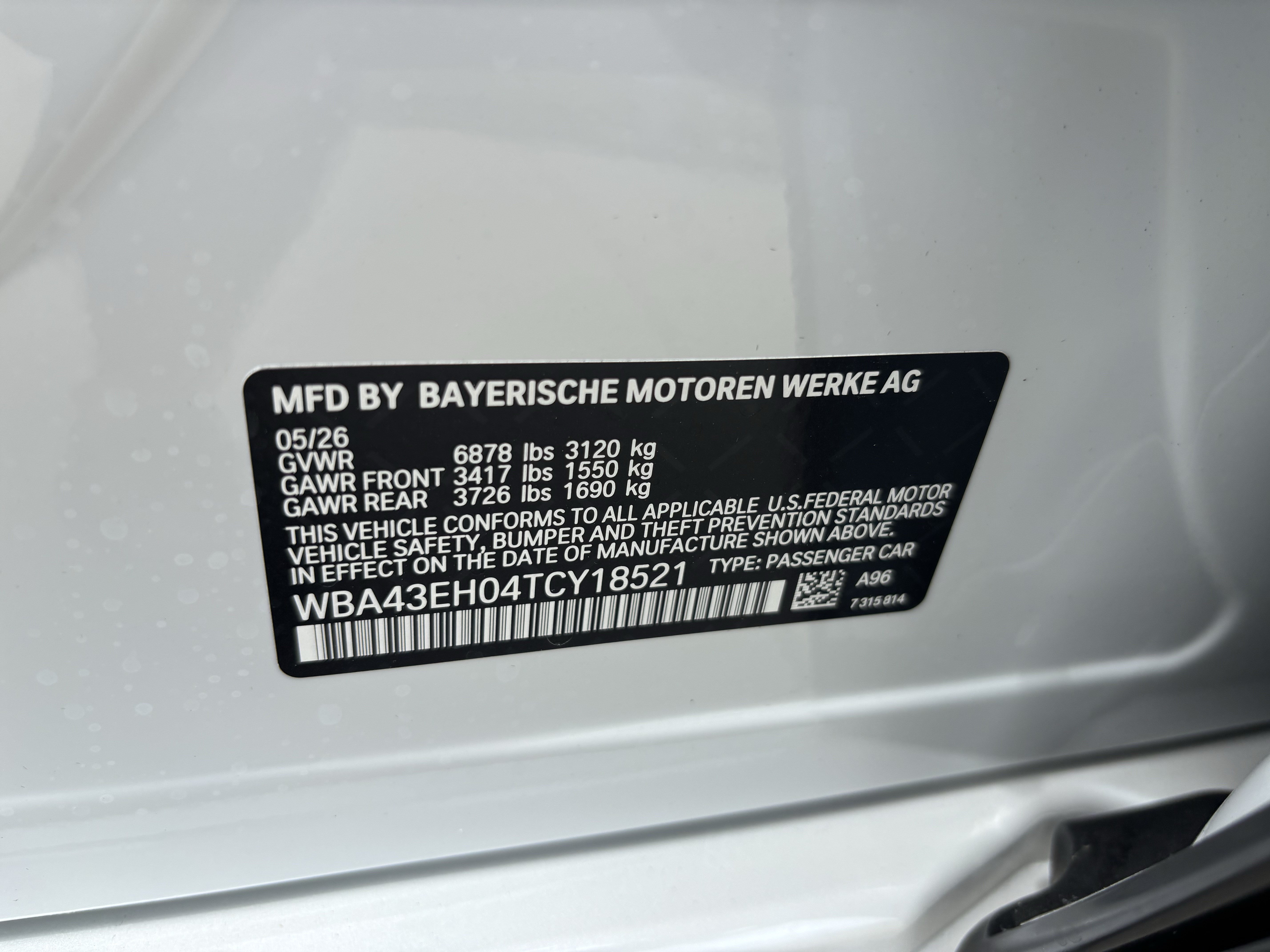New 2026 BMW 750e xDrive AWD/4WD image 37