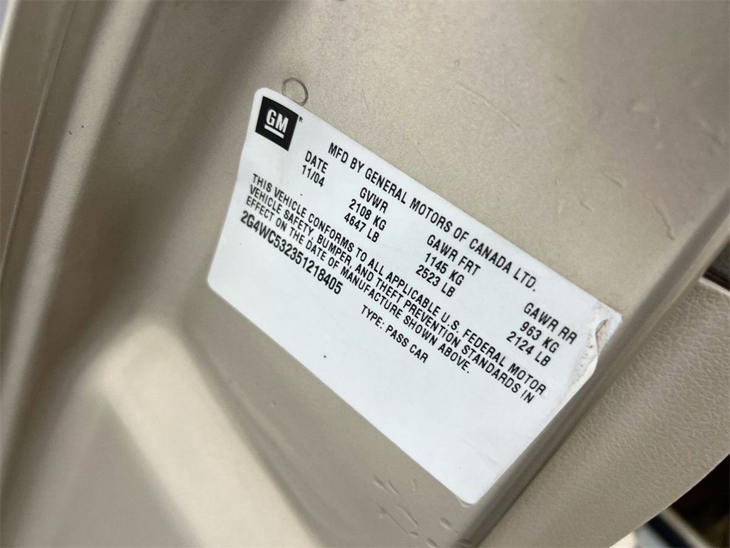 Used 2005 Buick LaCrosse CX image 26