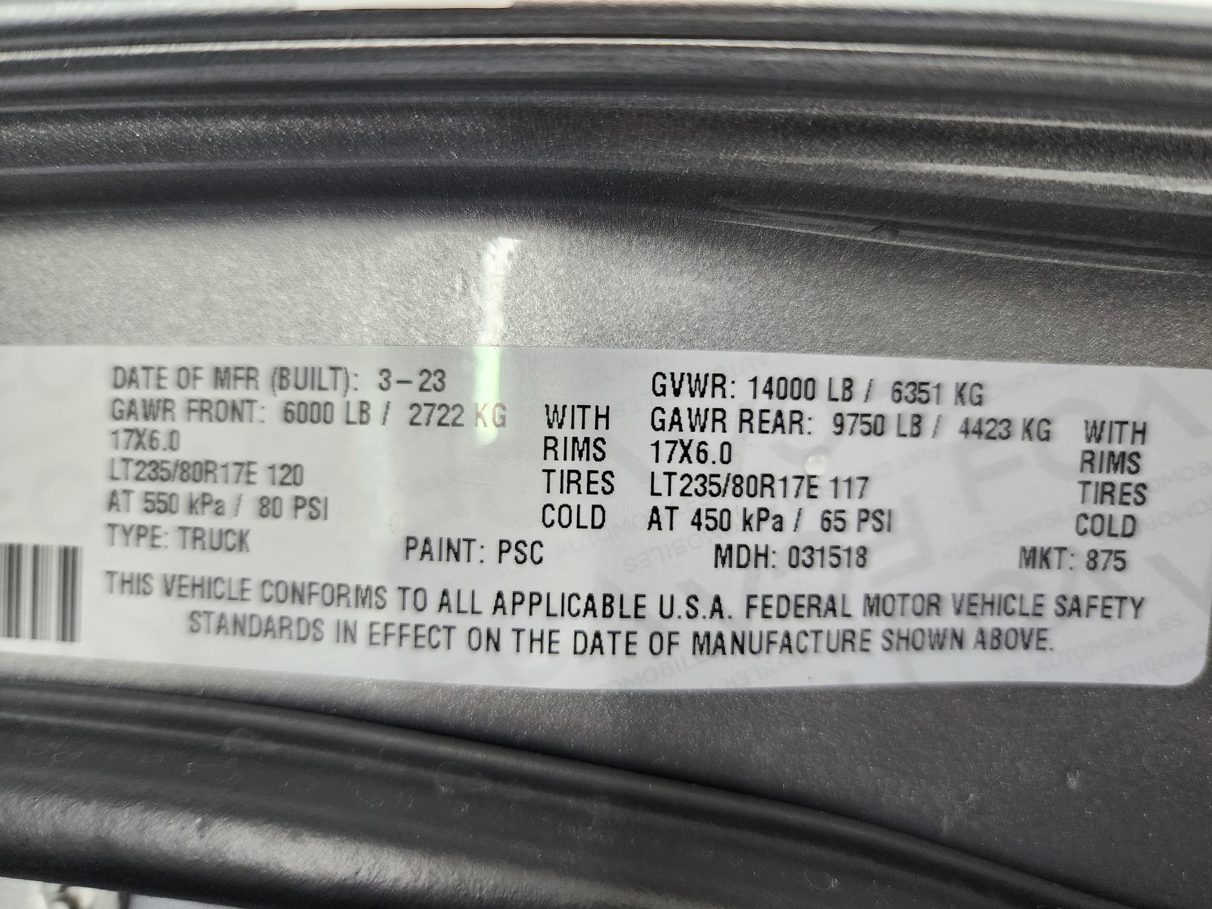 Used 2023 RAM 3500 Big Horn w/ Level 1 Equipment Group image 62