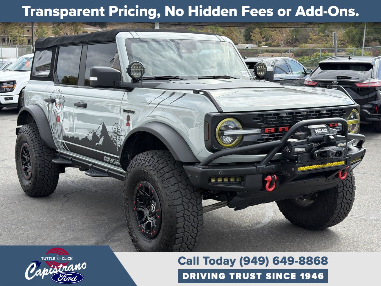 Used 2021 Ford Bronco Badlands AWD/4WD image 9