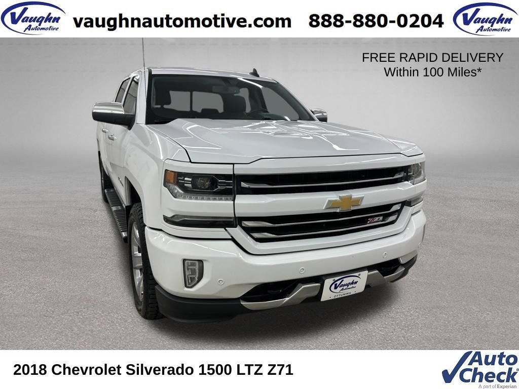 Used 2018 Chevrolet Silverado 1500 LTZ Z71 w/ LTZ Plus Package