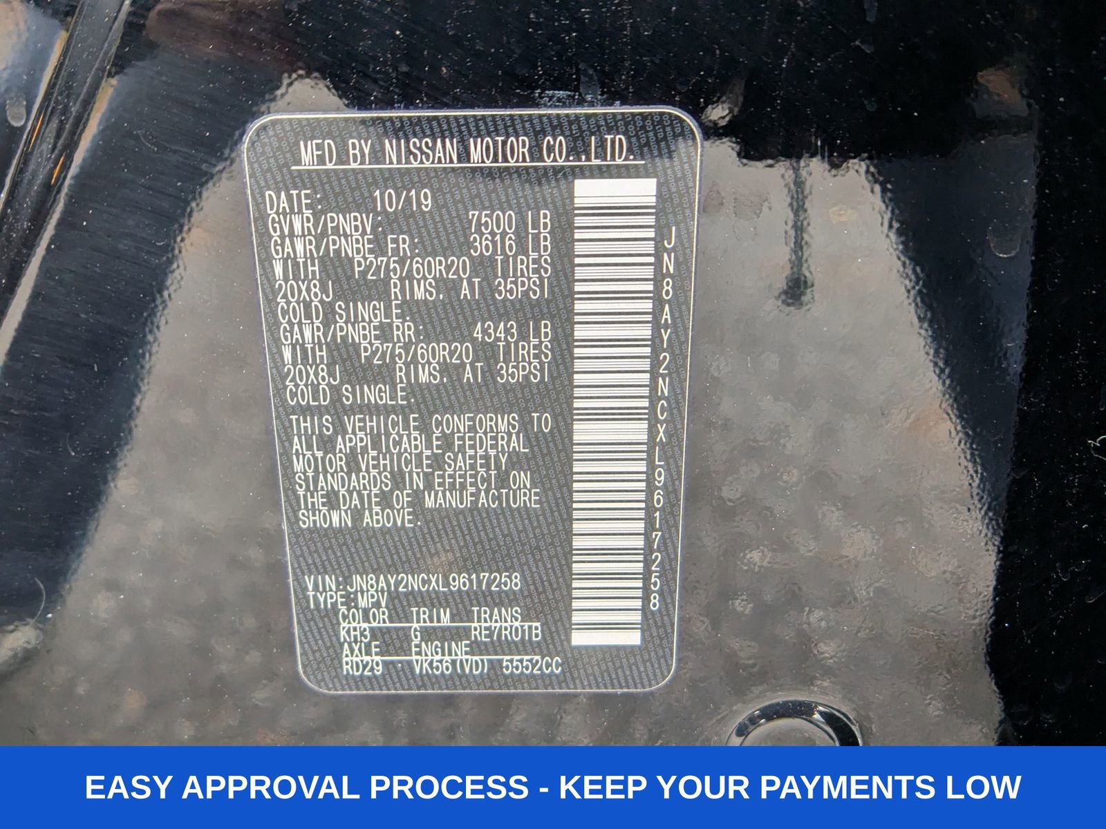 Used 2020 Nissan Armada Platinum w/ Cargo Package image 22