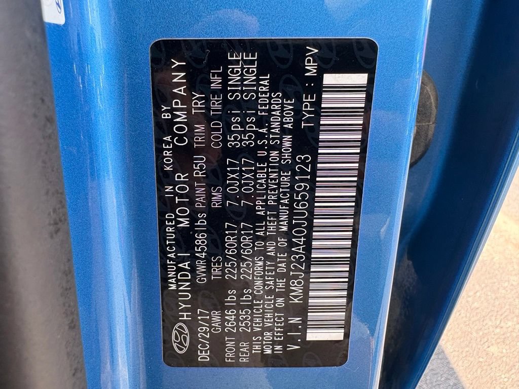 Used 2018 Hyundai Tucson SE w/ Cargo Package FWD image 34