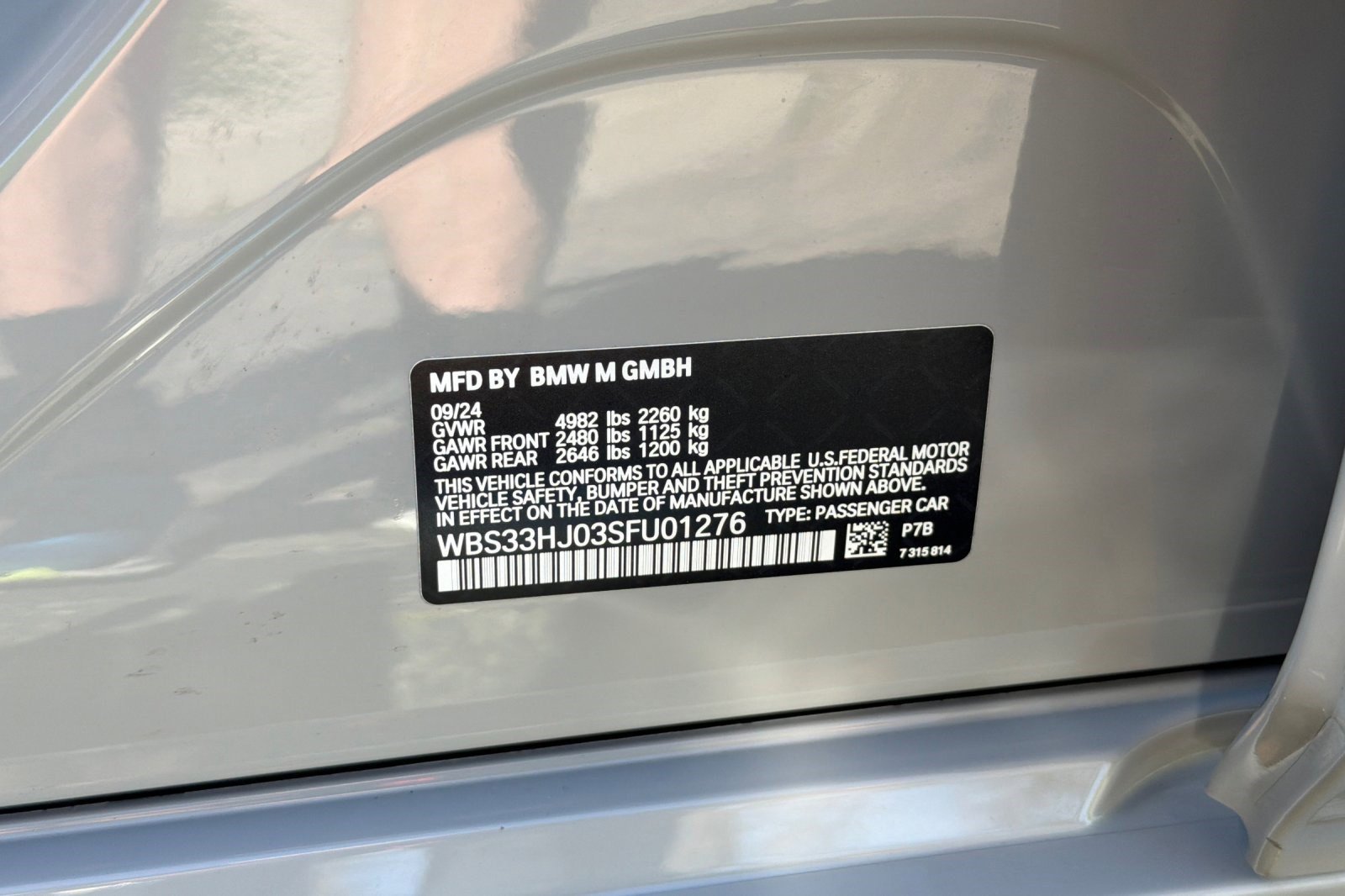 Used 2025 BMW M3 Competition w/ M Carbon Exterior Package image 40