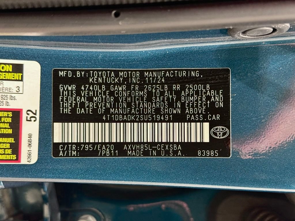 Certified 2025 Toyota Camry SE w/ Multimedia Upgrade Package AWD/4WD image 31