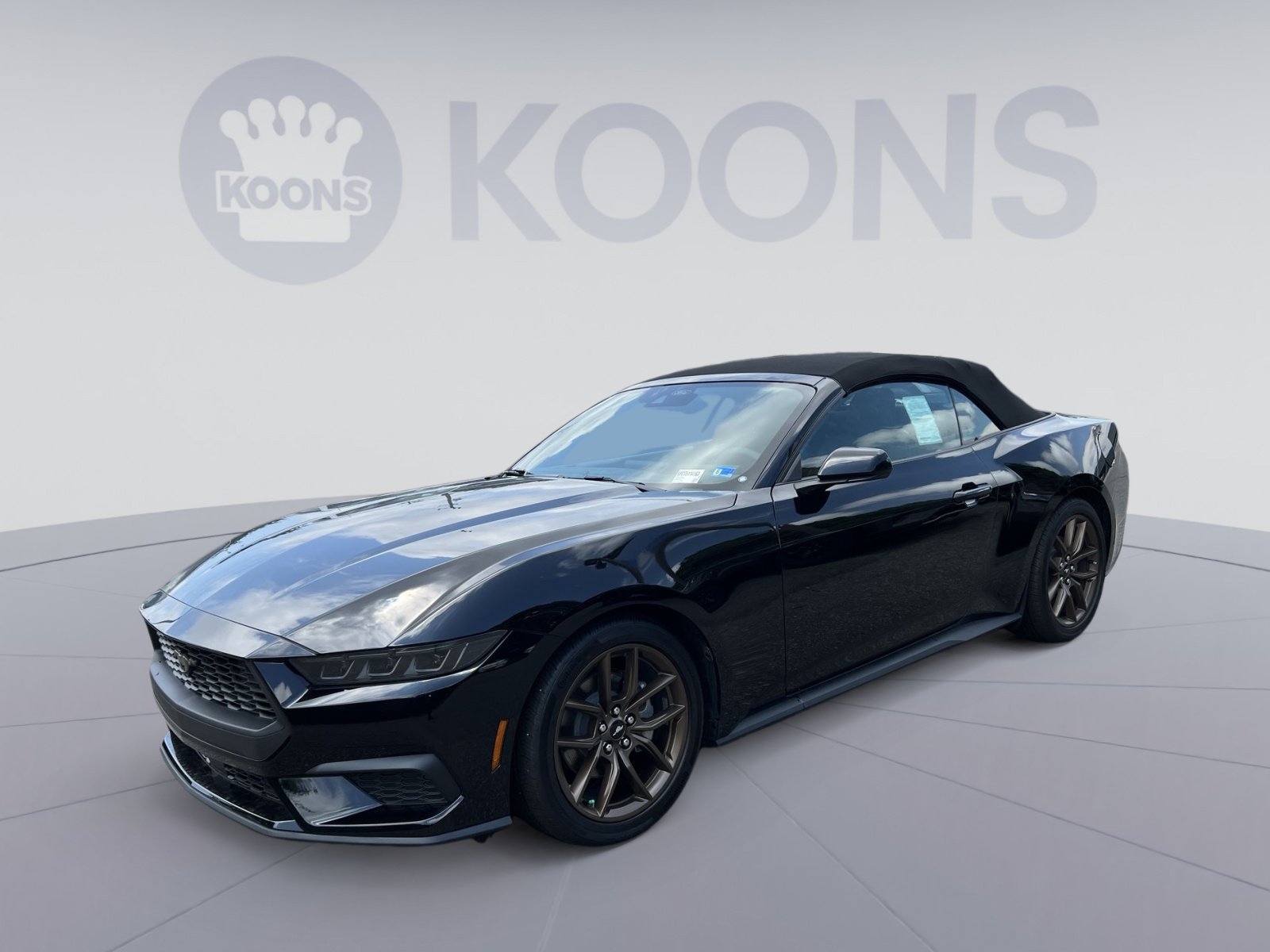 New 2026 Ford Mustang Convertible w/ Bronze Appearance Package RWD image 1
