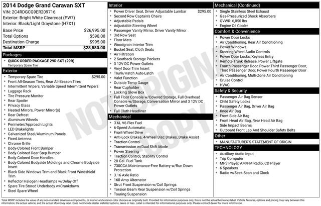 Used 2014 Dodge Grand Caravan SXT FWD image 31