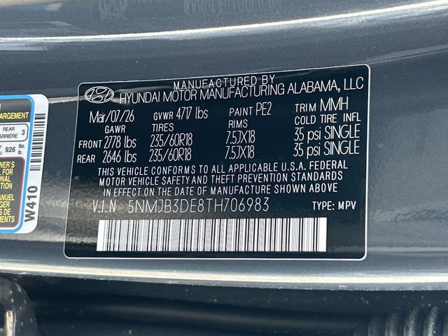 New 2026 Hyundai Tucson SEL FWD image 33