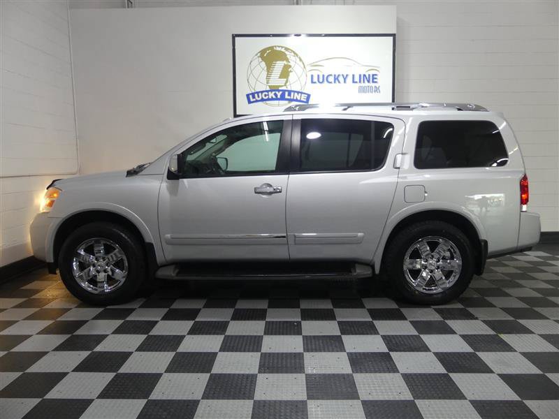 Used 2014 Nissan Armada Platinum w/ 2nd Row Captain Seat Package AWD/4WD image 7