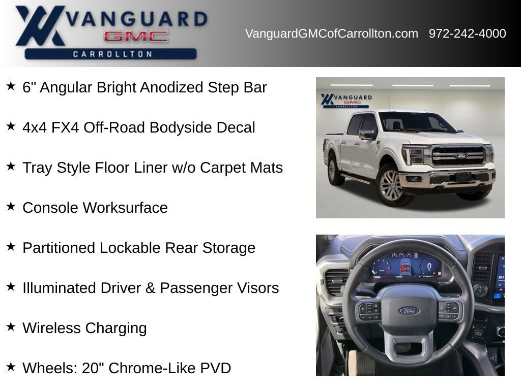 Used 2025 Ford F150 Lariat w/ Equipment Group 501A Mid image 12