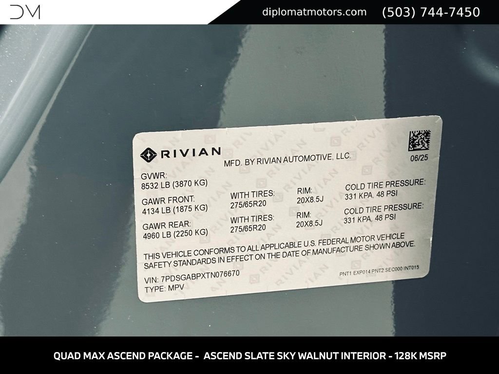Used 2026 Rivian R1S Premium AWD/4WD image 50