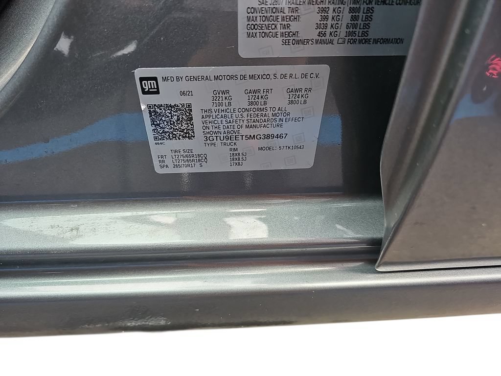 Used 2021 GMC Sierra 1500 AT4 w/ AT4 Preferred Package AWD/4WD image 32