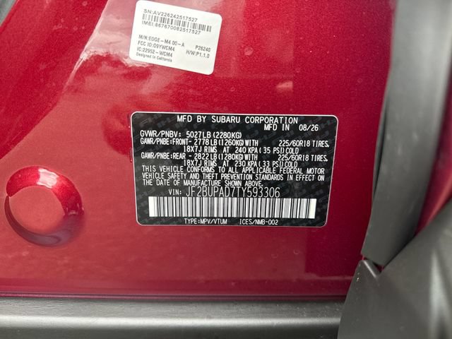 New 2026 Subaru Outback Premium AWD/4WD image 19