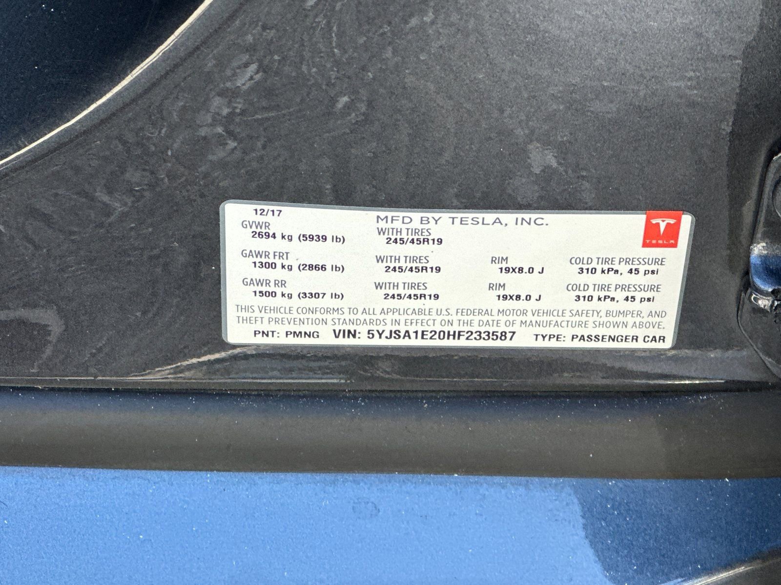 Used 2017 Tesla Model S P100D AWD/4WD image 27