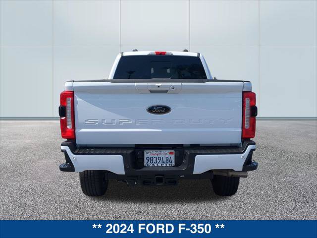 Used 2024 Ford F350 Lariat w/ Black Appearance Package AWD/4WD image 4