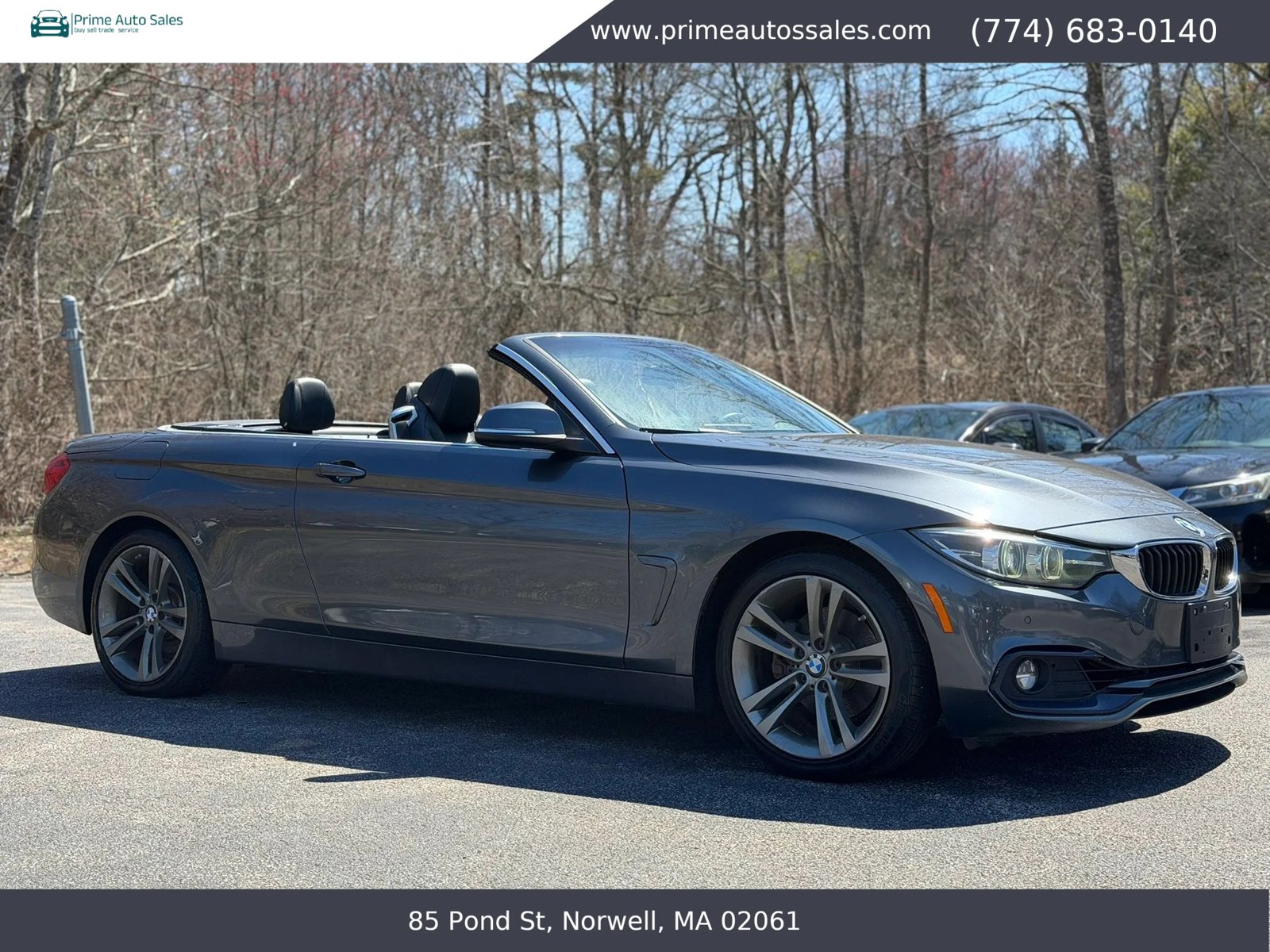 Used 2018 BMW 430i Convertible RWD image 2