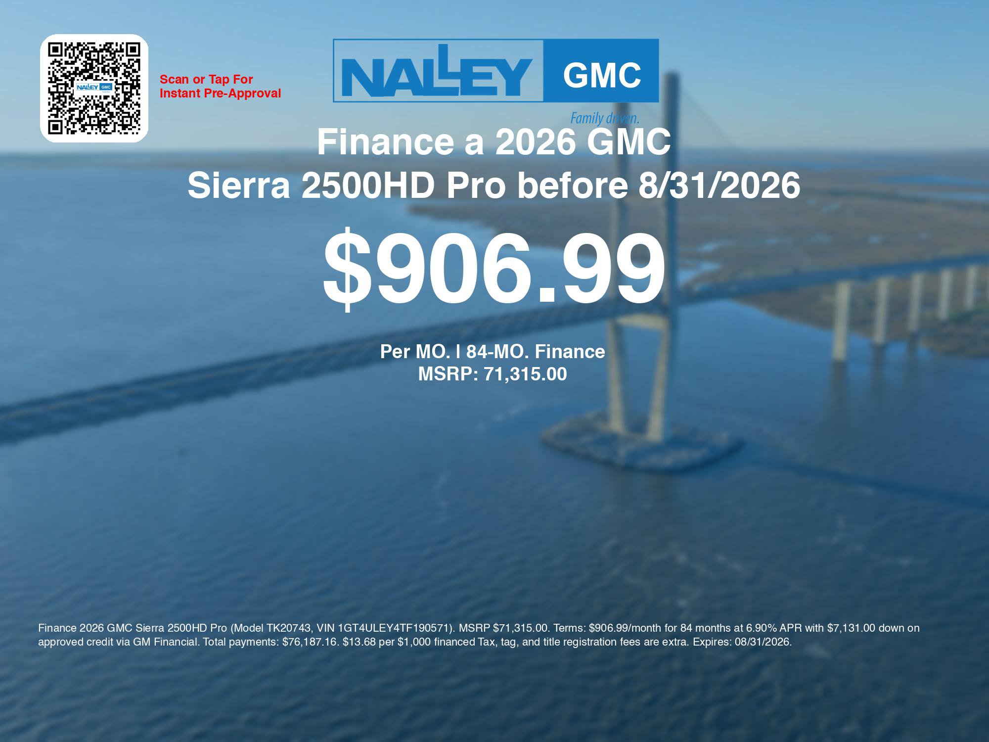 New 2026 GMC Sierra 2500 Pro w/ 1SA Pro Safety Plus Package AWD/4WD image 7